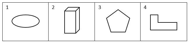 вопрос теста Под каким номером расположен выпуклый многоугольник