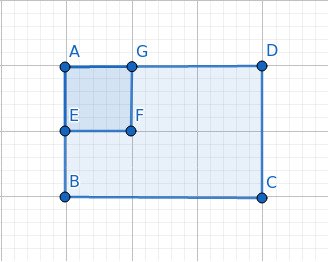 вопрос теста Площадь многоугольника, прямоугольника. 7 класс. Задание 1