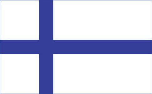 вопрос теста Флаг Финляндии
