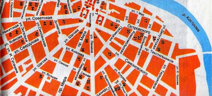 вопрос теста План какого города изображён на рисунке