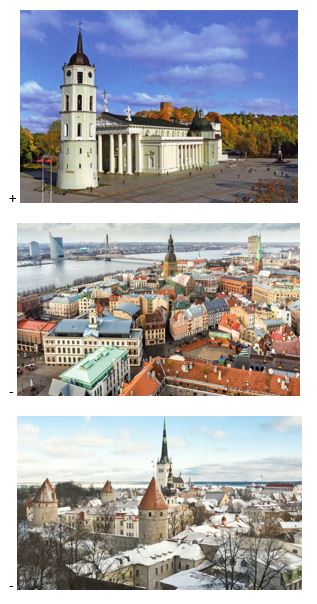 вопрос теста На какой картинке изображена панорама столицы Литвы