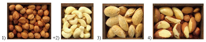 вопрос теста На каком фото представлен орех кешью