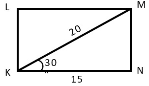 вопрос теста Площадь многоугольника. Площадь прямоугольника. 7 класс. Задание 9