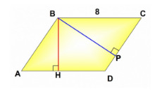 вопрос теста Площадь параллелограмма 8 класс. Задание 5