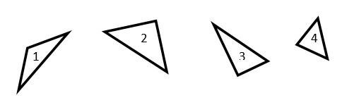 вопрос теста Одновременно прямоугольный и равнобедренный треугольник
