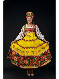 вопрос теста Русский народный костюм