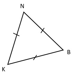 вопрос теста Сумма углов треугольника. 7 класс. Задание 16