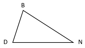вопрос теста Сумма углов треугольника. 7 класс. Задание 8